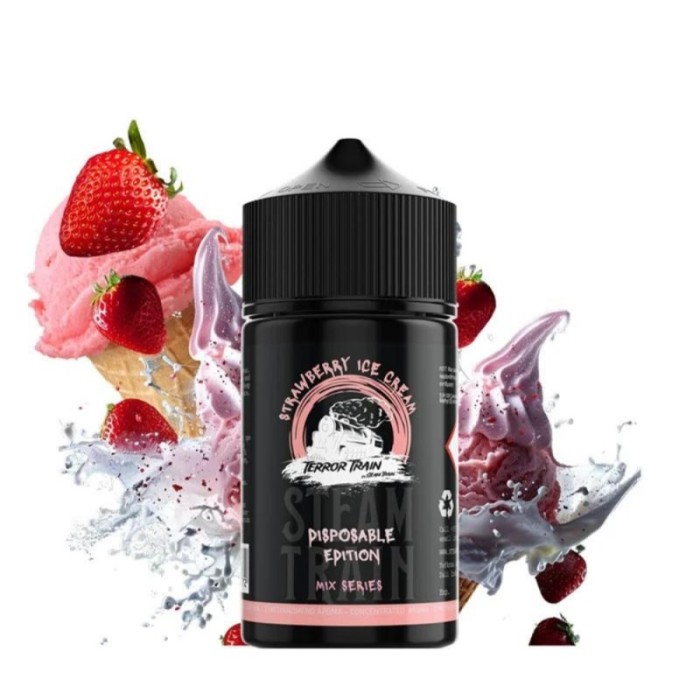 Terror Train Strawberry Ice Cream 25/75ml